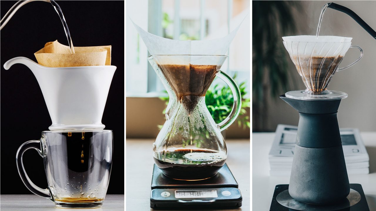 cách pha cà phê pour over